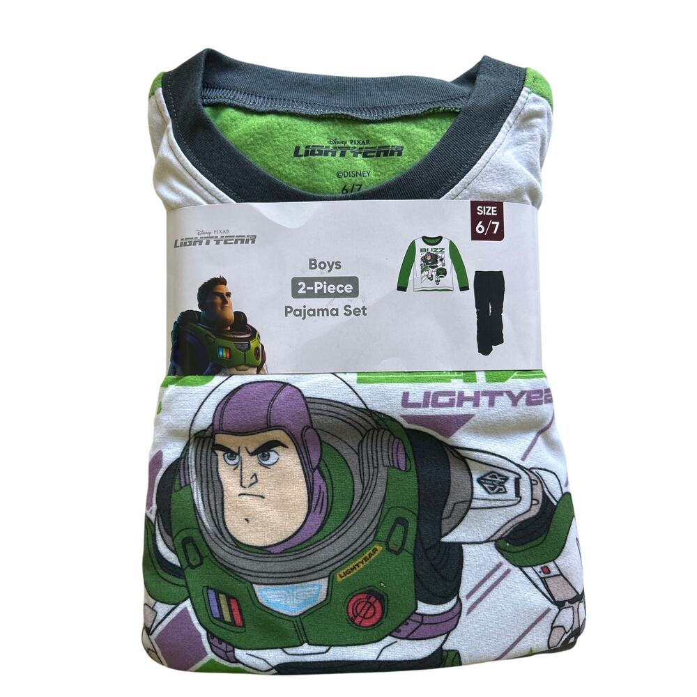 Disney Pixar Lightyear two piece PJ's for Boys 6to 7